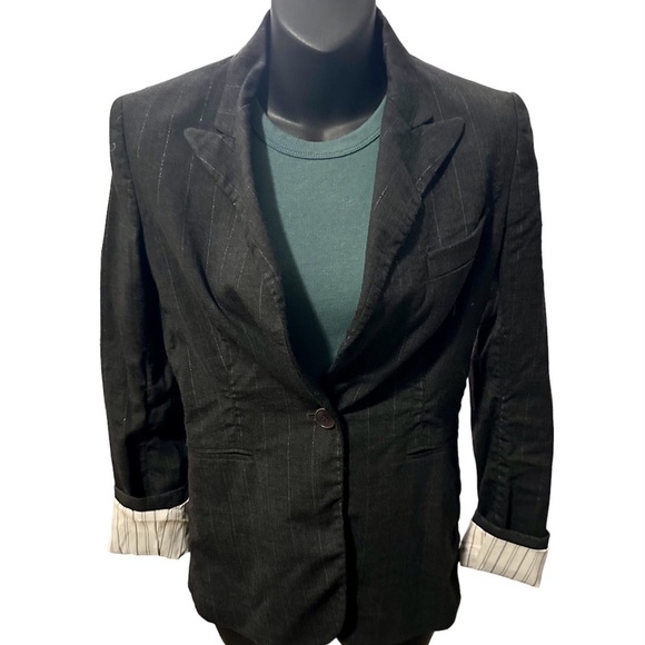 THEORY Pinstripe Blazer - Picture 1 of 8